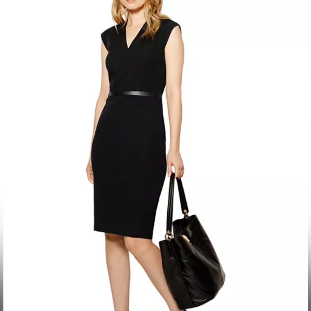 Karen Millen Black Midi Dress